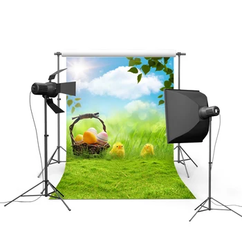 

Little chick photography backgrounds kids fotografia Easter photo backdrops for photographic studio accessories Photocall GE-027