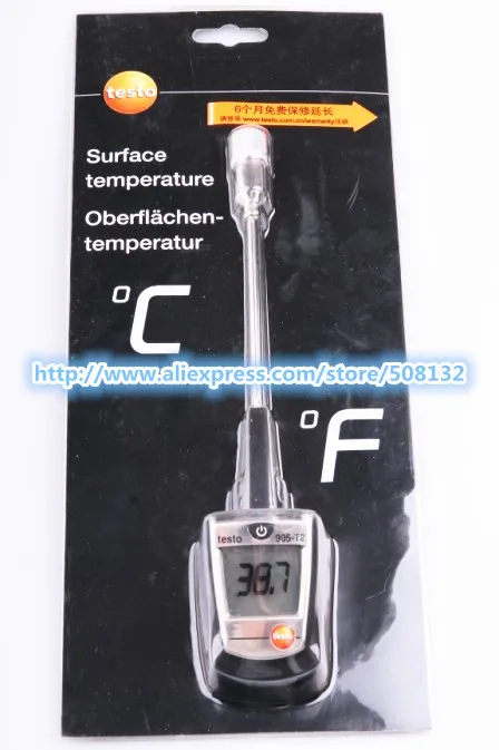 

Testo 905-T2 Surface Thermometer With cross-band Probe Temperature Measurement!!Free shipping!! 0560 9056