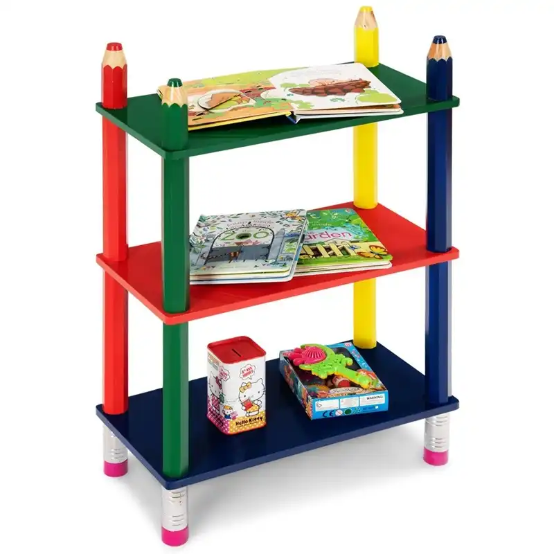 crayon bookshelf