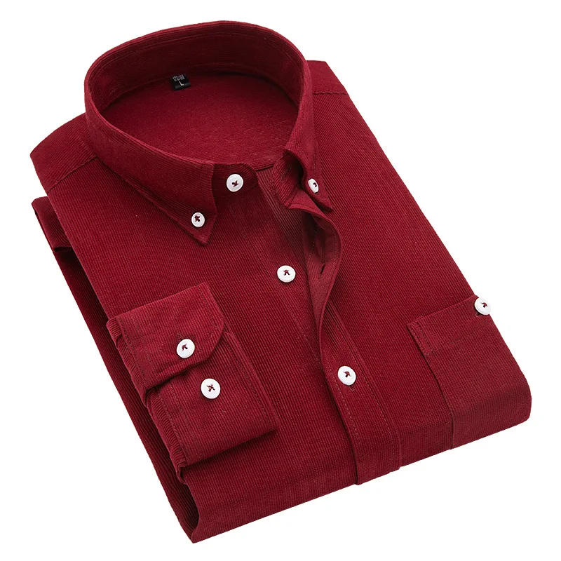 New Smart Casual Shirts Men Dress Shirts Business social Casual mens striped shirt Camisa plus size 2