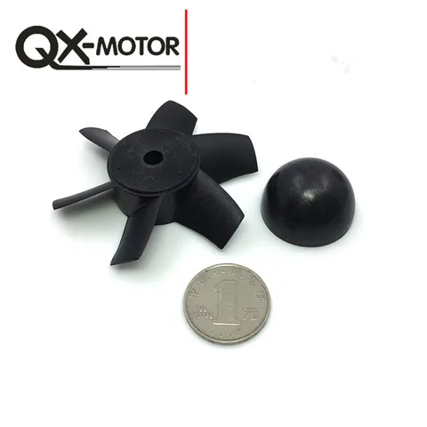 QX MOTOR Brand 70mm EDF KIT with 6 Blades Ducted Fan Suit For RC Airplane Directly Buy from Factory title=