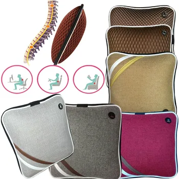 

2017 New electric waist massage USB rechargeable car&home dual-use pillow massager