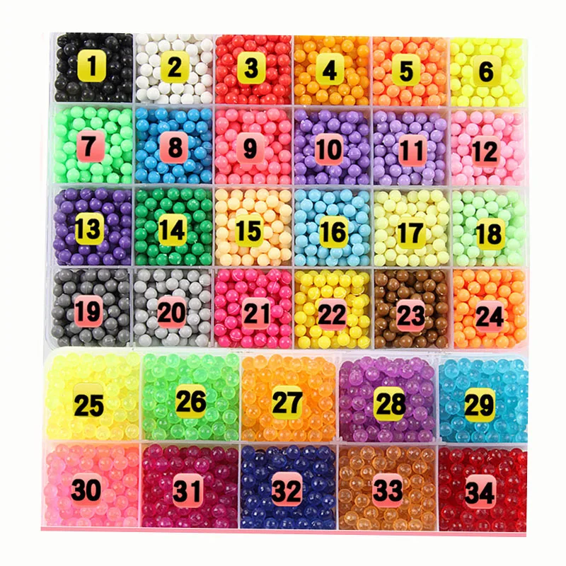 2019 Новинка 6000 шт. Волшебные бусины 5 мм для творчества игрушки Perler Hama Pixels