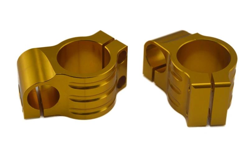 Универсальный, 7/8 дюймов, 22 мм CNC алюминиевый зажим на рулевую вилку 33 мм, 35 мм, 37 мм, 41 мм, 50 мм, с регулировкой, для мотоцикла