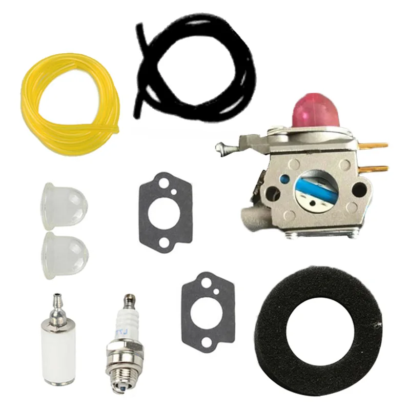 

Carburetor Kit Fuel pipelines Sponge ring For Weed Eater GH180 GH180LE GH225LE