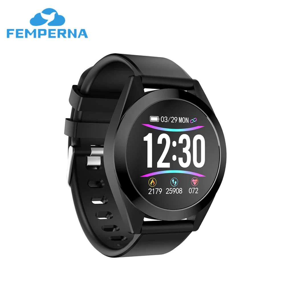 

Femperna Smart Watch With IP67 Waterproof Fitness Tracker Heart Rate Monitor Sports Watch