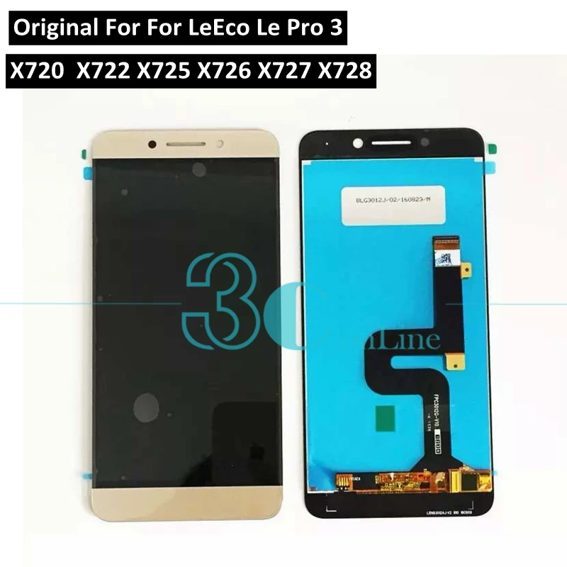 

Original LCD Display For LeEco Le Pro 3 LCD Touch Screen Digitizer Assembly For LeTV X720 X722 X725 X726 X727 X728 Repair Parts