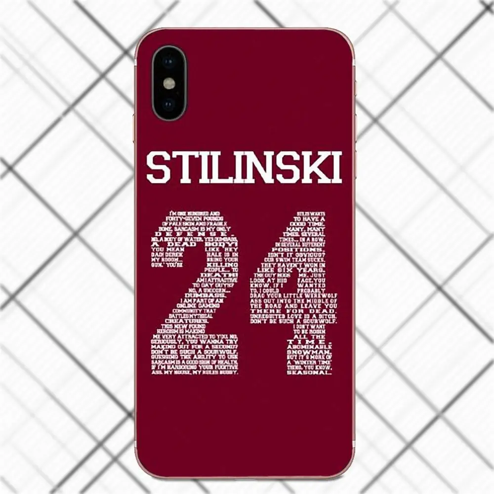 Модный мягкий чехол Teen Wolf Stilinski 24 для Galaxy Alpha Core Note 2 3 4 S2 A10 A20 A20E A30 A40 A50 A60 A70 M10 M20