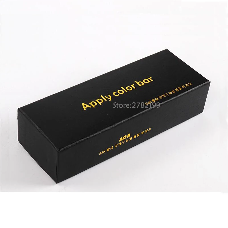 Sopracciglio del tatuaggio Applycolorbar24K oro colore nebbia misuratore di vibrazioni oro ioni di oro puro
