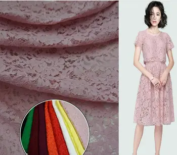 

150*150cm Hollow Flower Lace Cloth Guipure Lace Fabric For Apparel Sewing Wedding dress Diy Doll