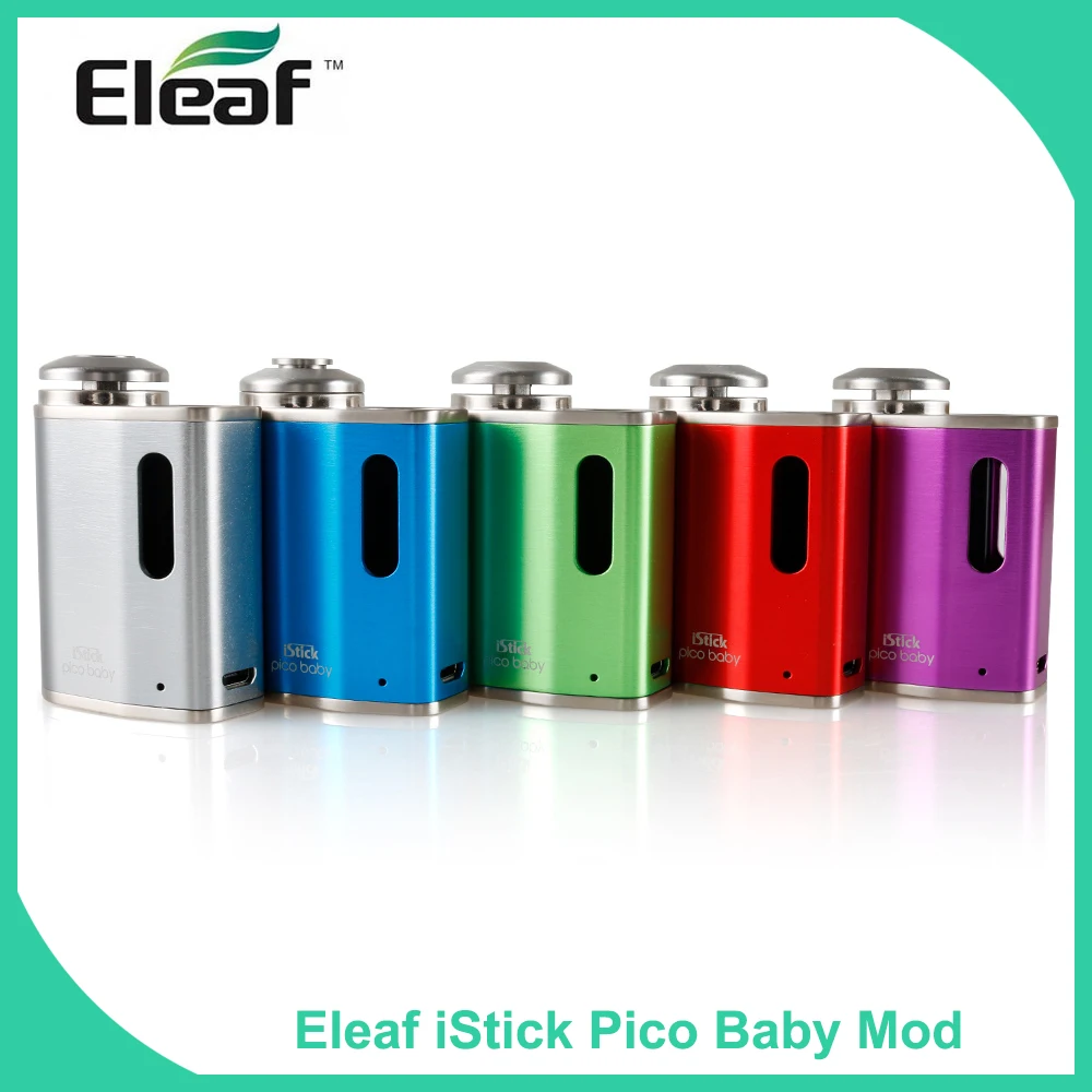 

Original Eleaf iStick Pico Baby Battery 1050mAh Intuitive LED and Extraordinarily Small and Ultra Portable vape mod