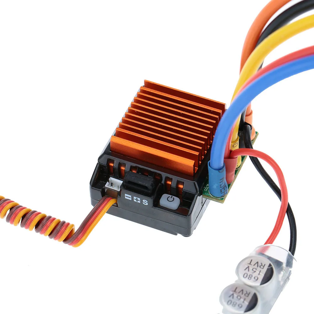  SkyRC 4000KV 8.5T 2P & CS60 60A Brushless Sensored Motor & ESC & LED Program Card Combo Set for 1/1 - 33043105279