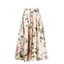 Customie Made Женская Летняя мода Повседневная Плюс Размер 3XS-10XL Макси Длинная Лилия цветочный принт линия юбка