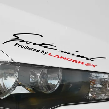 

2 Pieces Customization Sport Car Covers Car Stickers Decal Car Styling For mitsubishi lancer ex car accessories