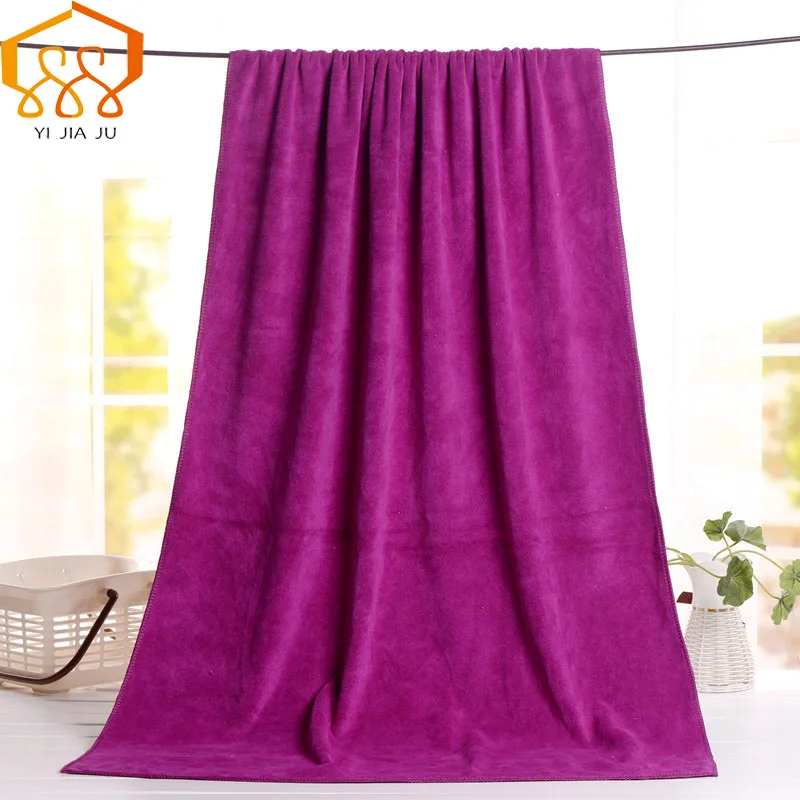 

Super Soft Microfiber Towel Bath Towel Super Absorbant Sanding Large Thick Towel Beauty Salon Hotel Bathrobe Beach Towel Shawl