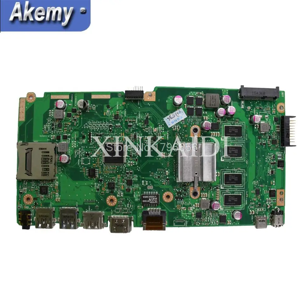 XinKaidi X540SA Laptop motherboard for ASUS VivoBook X540SA X540S X540 F540S Test original mainboard 4G N3700/N3710 4-Core CPU