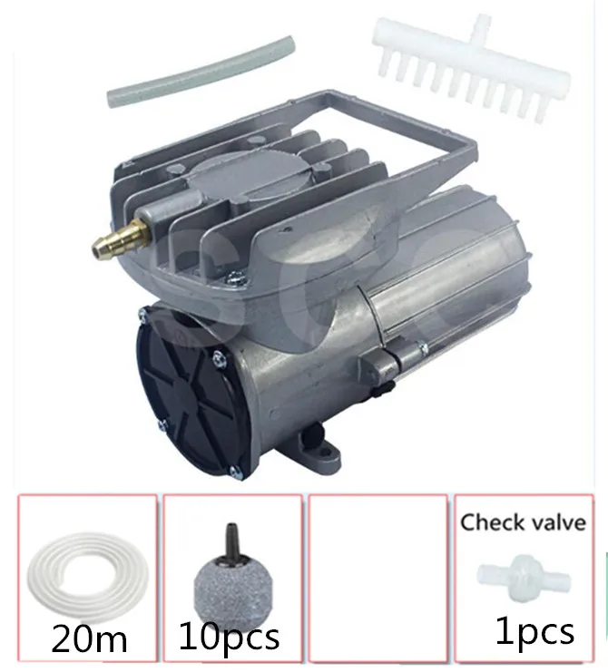 BOYU электромагнитный DC автомобильный кислородный насос 105 Вт насос. DC 12V электрический O2 воздушный насос аквариумный пруд аквапоника Гидропоника - Цвет: ACQ-908 A SET