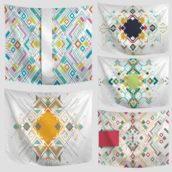 

Home Decor Concise Ethnic geometry Style Paisley Pattern Tapestry Beach Throw Towel Yoga Rug Wall Hanging Gobelin Art Crafts