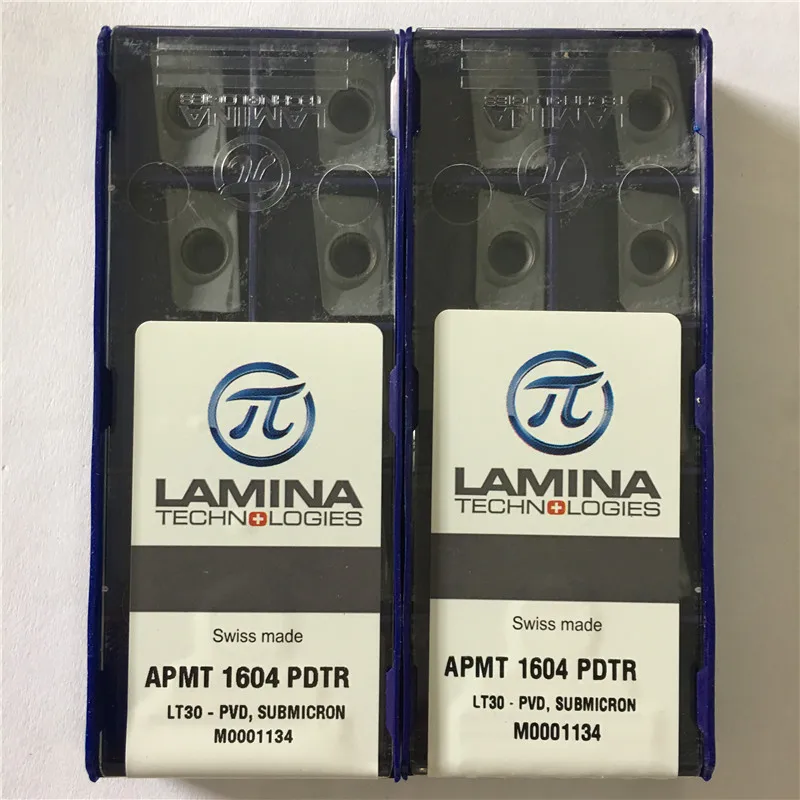 APMT1604PDTR LT30 пластинки лезвия с ЧПУ вставки карбида фрезерные пластины 10 шт./лот