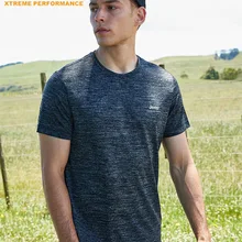 Футболка для быстрой сушки Jeep, Мужская футболка с коротким рукавом, быстросохнущая и впитывающая пот Мужская шелковая одежда