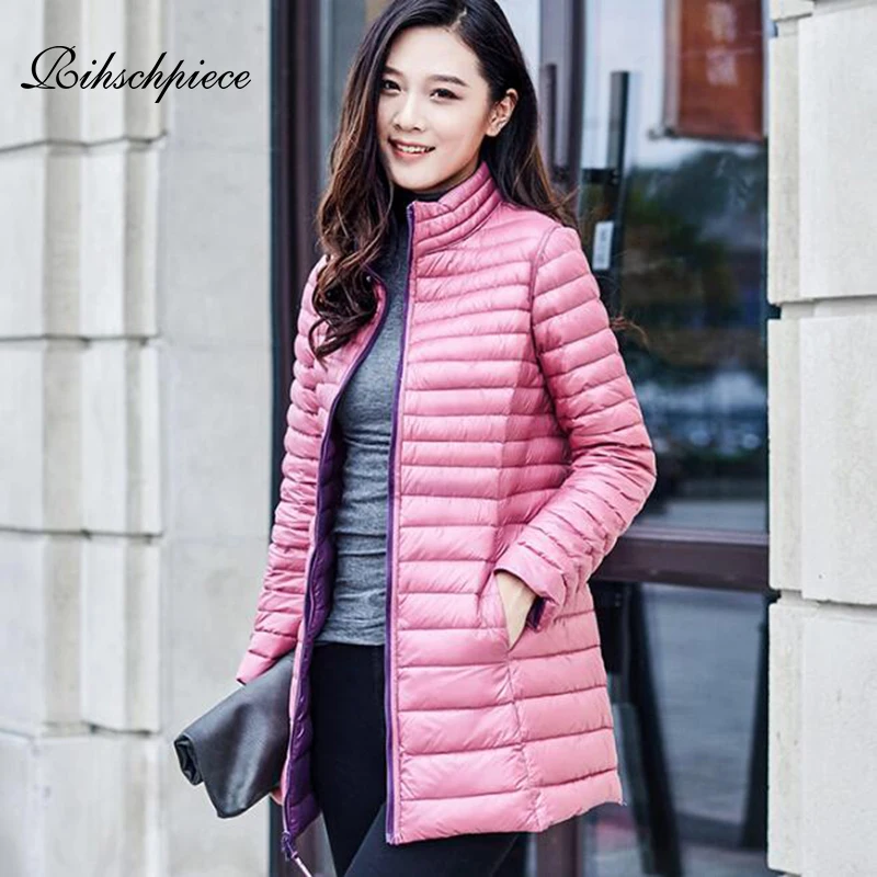 Chaud Ultra Vestes Rose Lumière Manteau Rzf1532 Rihschpiece De rouge Femmes marine Automne Bleu Plus Mince rhodo Canard 4xl D'hiver Puffer Taille Duvet Long pourpre La bourgogne Noir Veste 1OPqHnwZ1