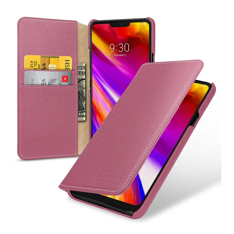 lg g7 thinq fundas pele carteira com suporte de cartão