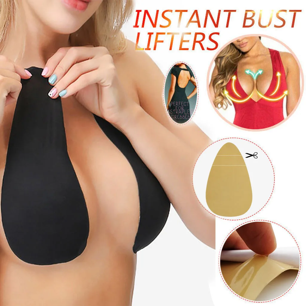 

Magic Beauty Instant Lift Shape Tape Lift Women Invisible Brassy Tape Breast Bra Breast Enhancer For Women Lady Nipple Cover