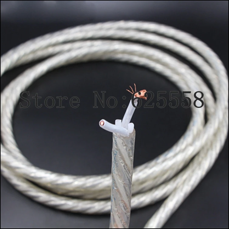 HIFI Copper Speaker Audio Cable hifi speaker wire bulk cable DIY Speaker cable wire sold per