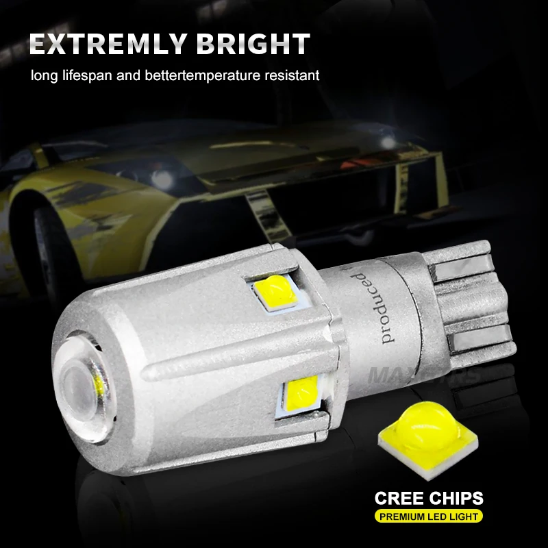 2x Высокая мощность W16W T15 921 912 светодиодный светильник Canbus OBC без ошибок CREE чип светодиодный светильник заднего хода для автомобиля ксеноновая лампа белого цвета