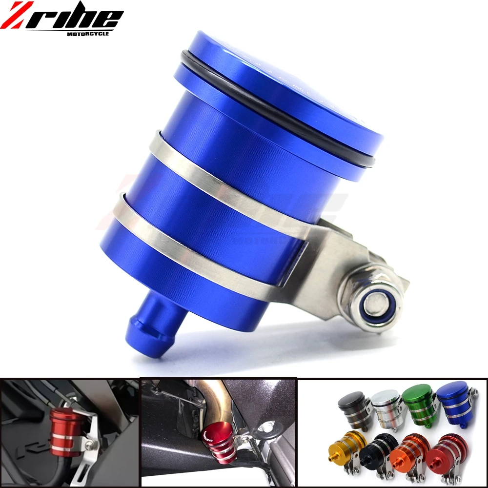 

Motorcycle Brake Fluid Reservoir Clutch Tank Oil Fluid Cup FOR SUZUKI HAYABUSA/GSXR1300 GSXR750 GSXR600 1000 B-KING DR 650 S/SE