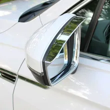ABS аксессуары из хрома для Jeep Cherokee KL автомобильный зеркальный блок заднего вида дождевой вырез для бровей крышка отделка