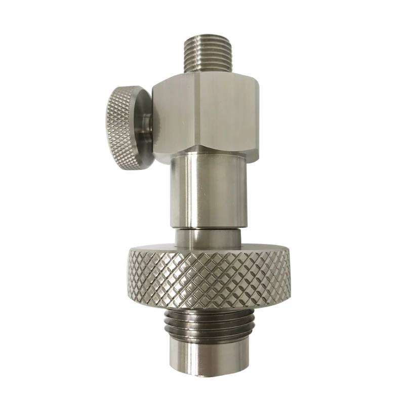 

PCP Paintball HP Fill Station Scuba Diving DIN Regulator 1/4BSPP Male Thread with Screw Bleeder Free Shipping