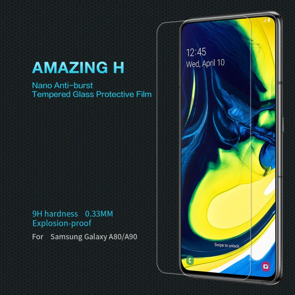 Закаленное стекло Nillkin Amazing H/H+ PRO для samsung Galaxy A80, защита экрана из закаленного стекла для samsung Galaxy A90