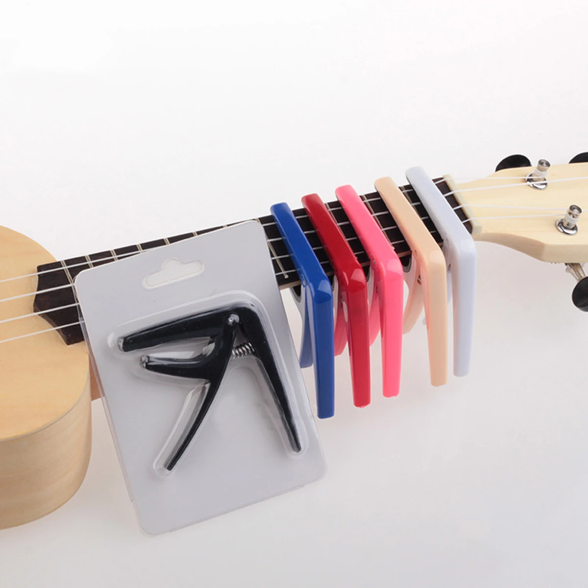 

High Quality New Aluminium Alloy Quick Change Clamp Key Clip Acoustic Classic Electric Guitar Capo For Tone Adjusting