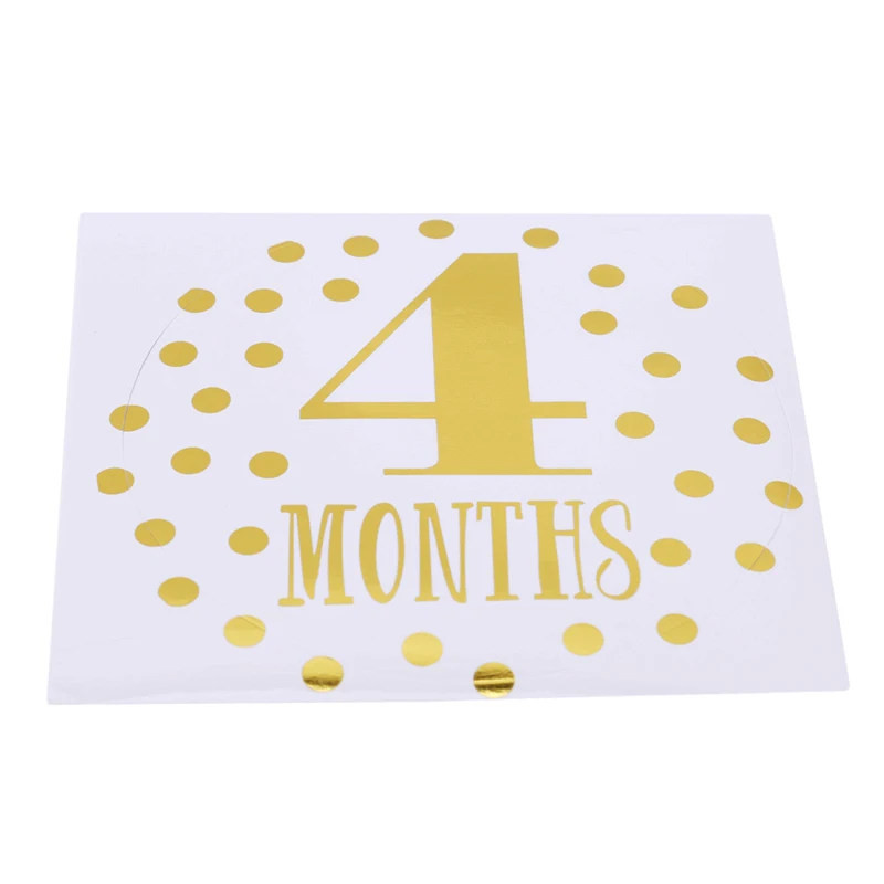 Для памяти ребенка беременных женщин ежемесячная фотография стикер Fun Month 1-12 знаки-наклейки