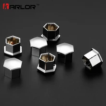 16pcs/Set Wheel Screws Caps Wheel Refitting Screw Covers For Peugeot 207 301 307 308 408 508 3008 for Citroen C4l C5 C2