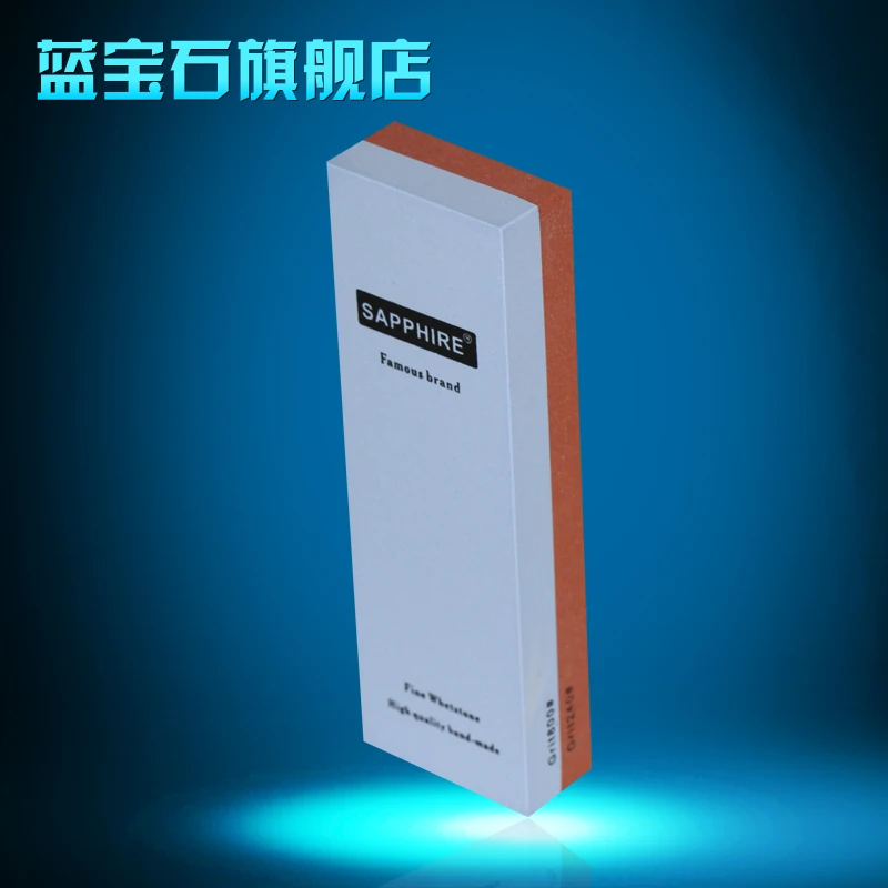 240/800 Германия точильный камень двухсторонний сапфировый водный камень двойной точильный брус для ножей Заточка сплющение с силиконом
