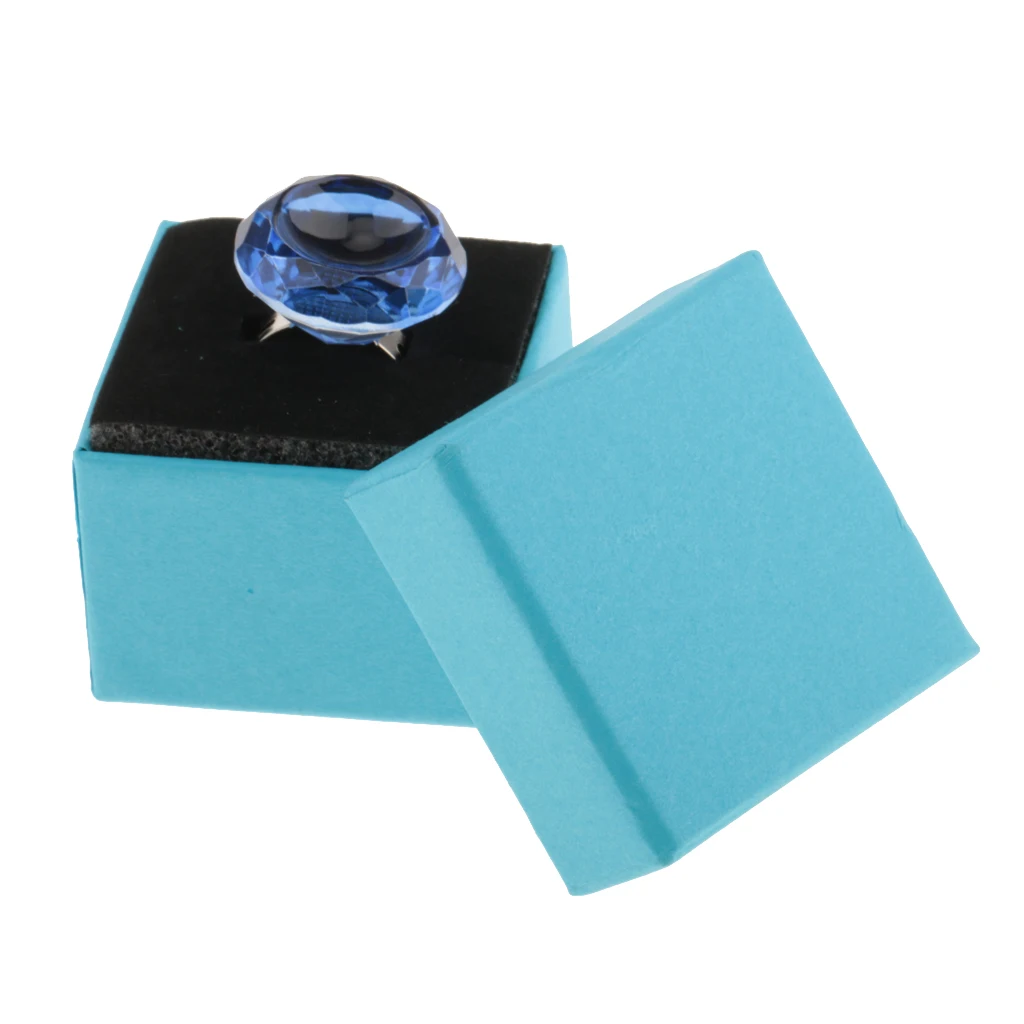 3D Eyelash Extensions Crystal Glass Adhesive Glue Ring Cap Pigment Holder Pallet Makeup Tattoo Tool