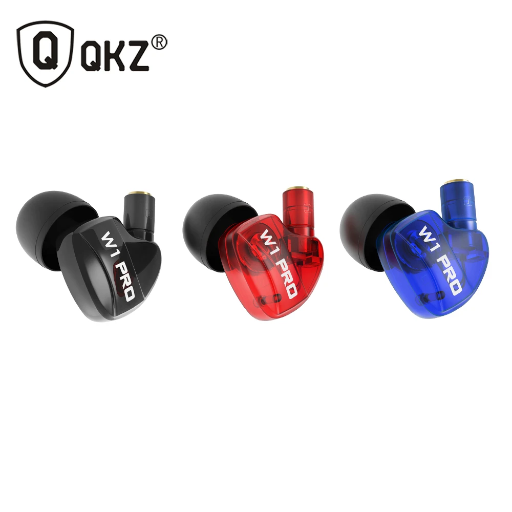QKZ W1 Headphone For Running With Microphone Exercising Removable Cable
