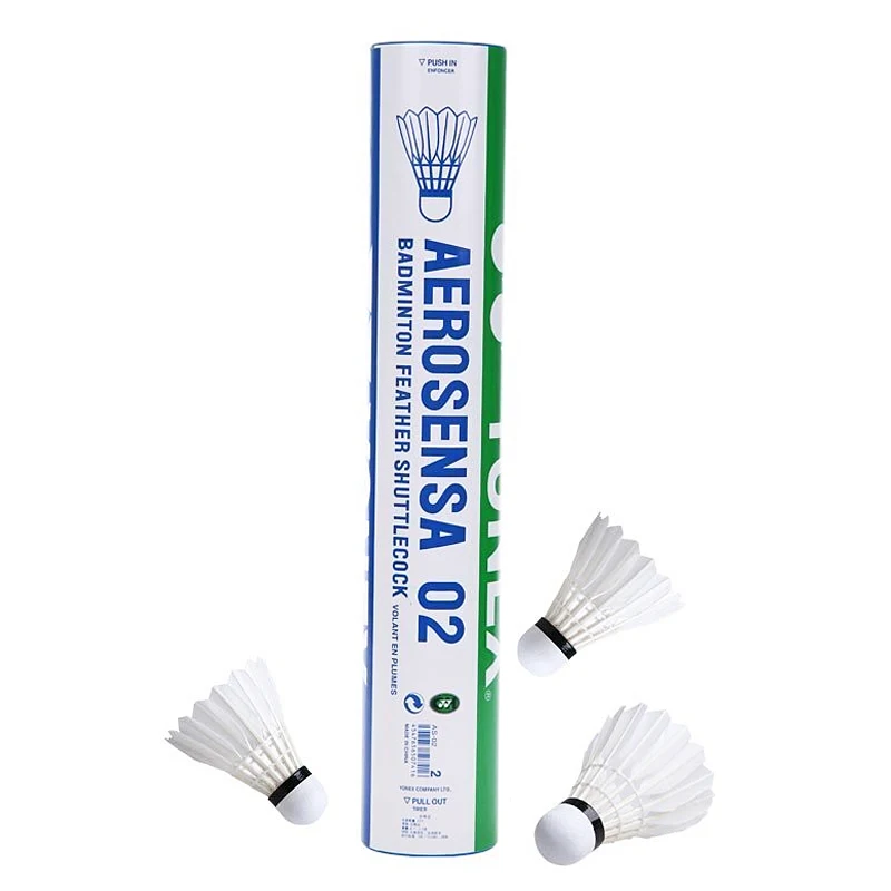 Original YONEX Shuttlecock Aerosensa AS 02 Badminton DUCK feather
