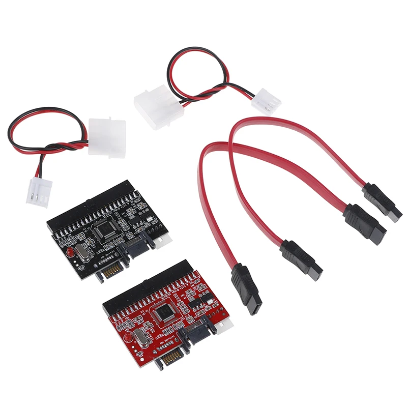 

2 In 1 IDE to SATA/SATA to IDE Adapter Converter For Serial ATA XXM8 computer cables connector 5.5 x 0.5 x 4.5 cm