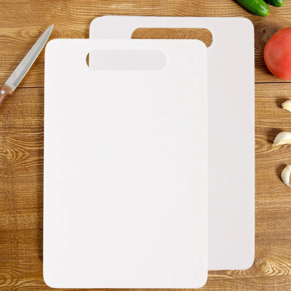 

1PC Moldproof Kitchen Household Fruit Polyethylene Resin Plastic Large Cutting Chopping Board Knife Mildew Proof PP Blocks 250gE