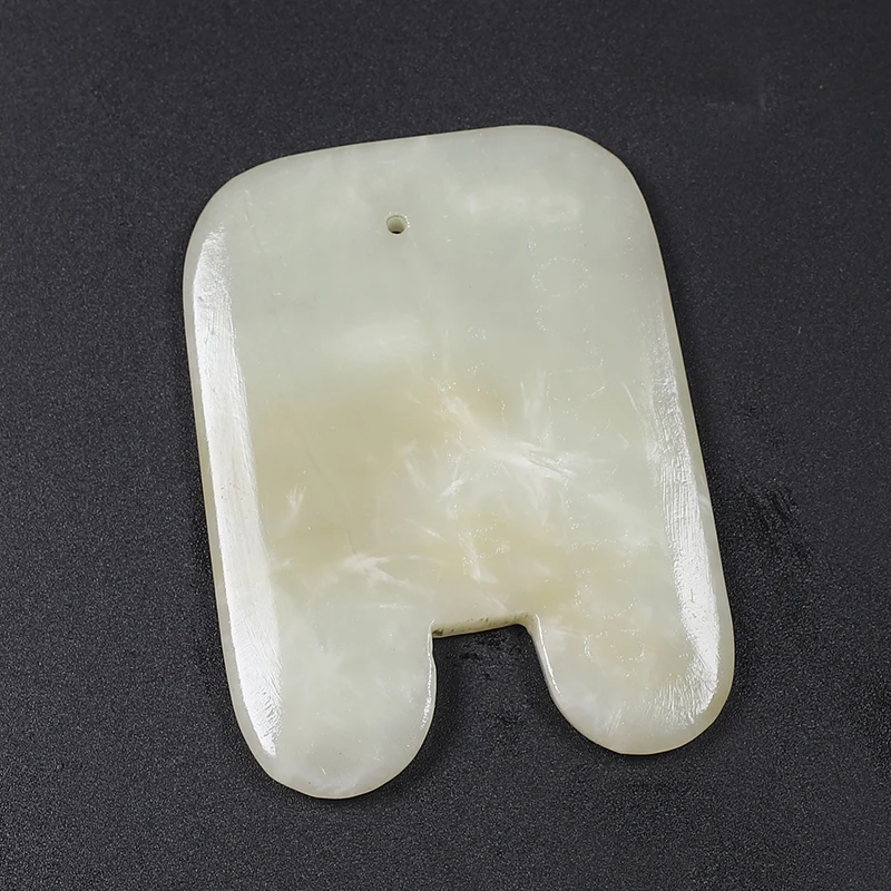 Jade Guasha Board Massage Guasha Board Jade Stone Gua Sha instrument