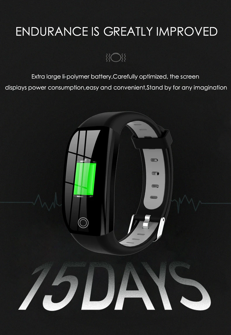 Умные часы с сенсорным экраном с кровяным давлением сердечный ритм фитнес-браслет gps спортивные часы IP68 Водонепроницаемые часы высокого качества