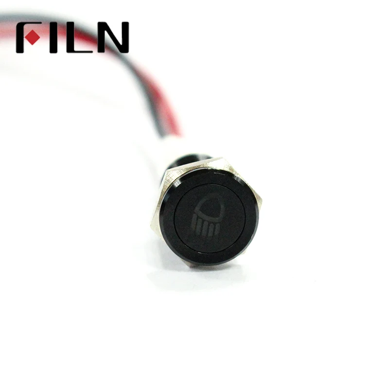 led metal 12v indicator light