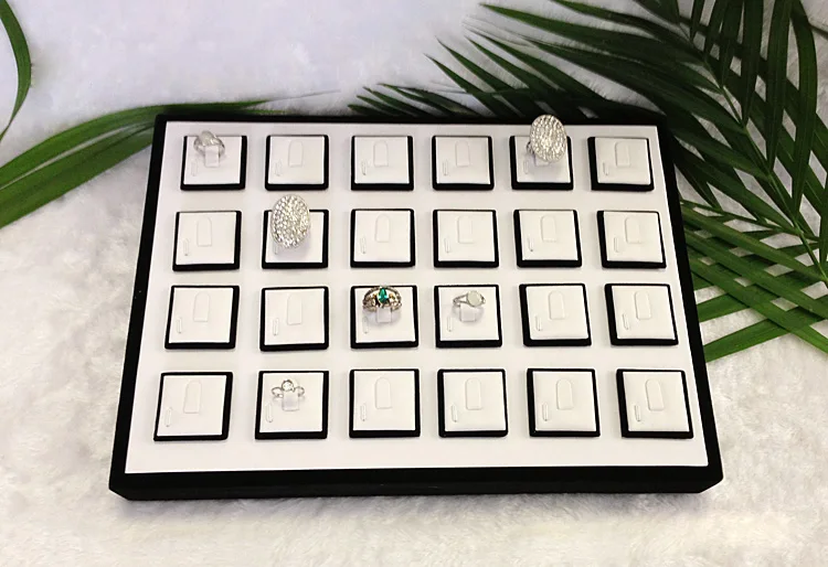 Superior Ring Display Tray Ring Holder Ring Showcase Jewelry Organizer