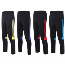Футбольные тренировочные штаны мужские футбольные штаны из полиэстера с карманом на молнии для бега фитнес тренировки спортивные брюки для бега