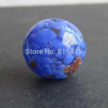 

10pcs/set 14mm Lampwork Glass Beads Round Boutique beads