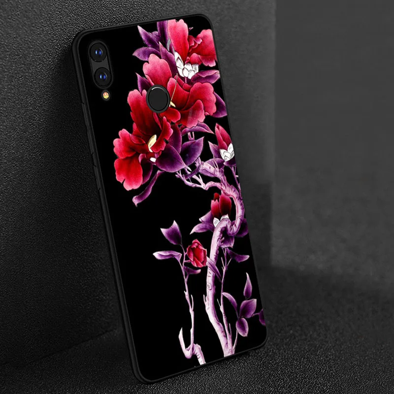 

Case for huawei honor 20 Pro View 20 8 9 10 lite 8c 8x 8s 7X 6X Play 10i 20i Black Soft Silicone Cover case