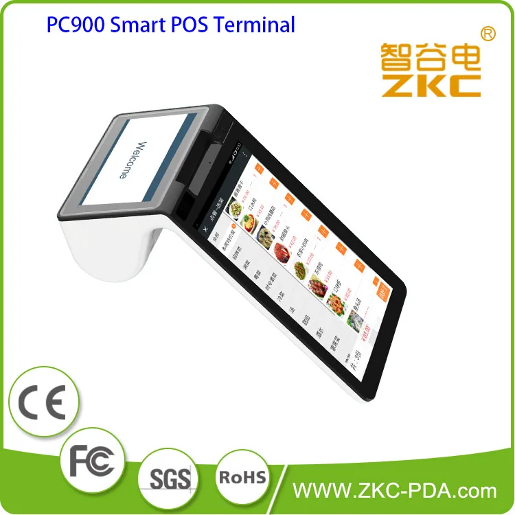 

Portable Android Smart Mobile POS Device With Printer Support 57mm Thermal Printer